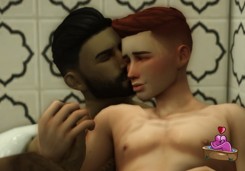 Cuddle And Bath Together