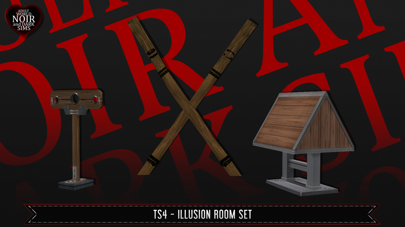 Illusion Room Set + Poses