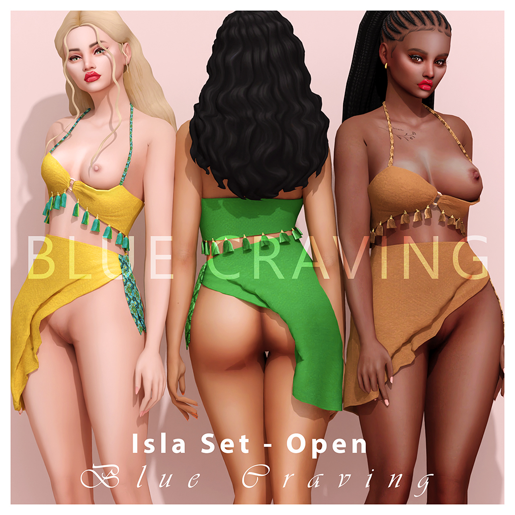 Blue Craving - Isla Set