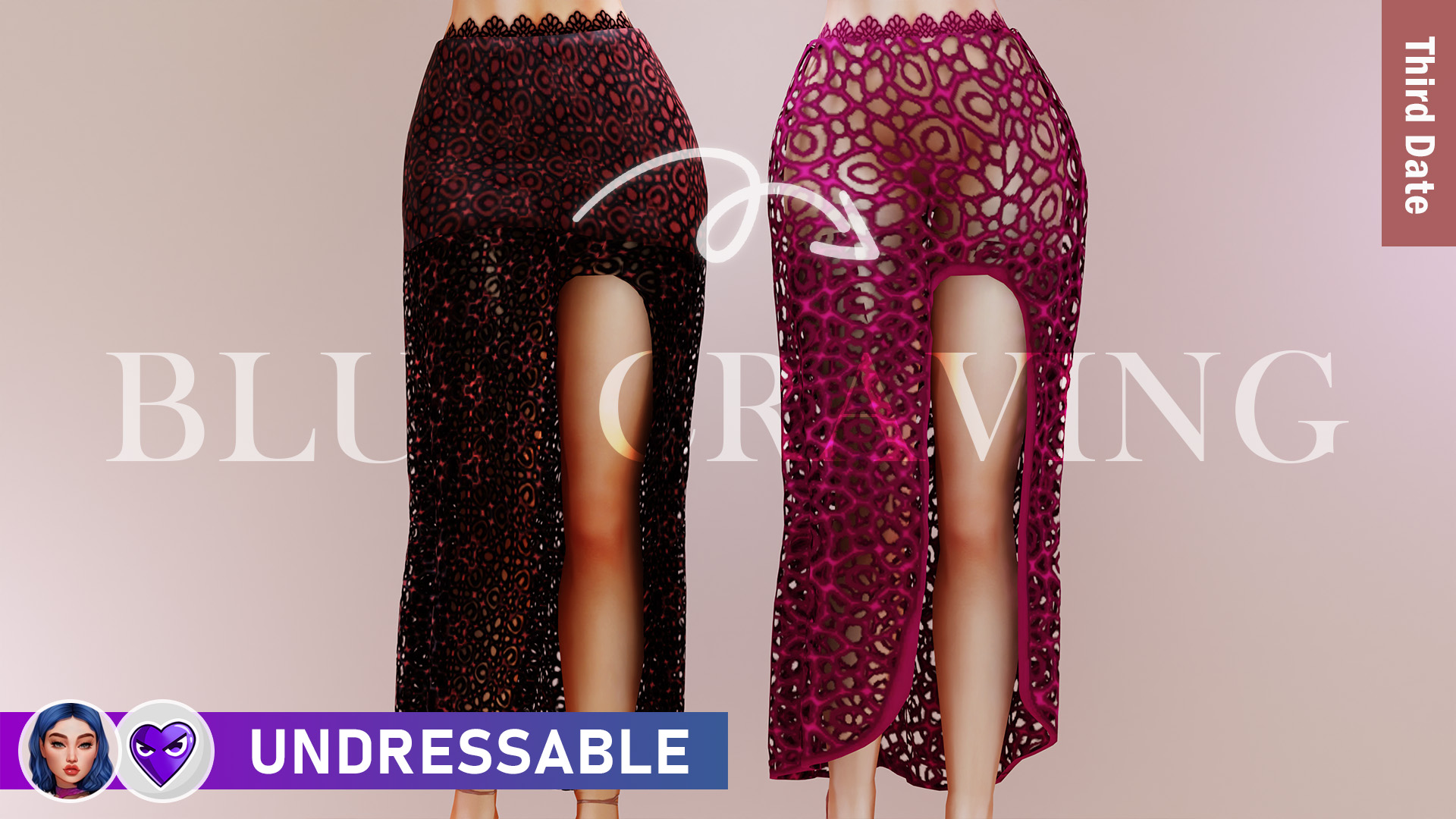 Blue Craving - Irina Skirt