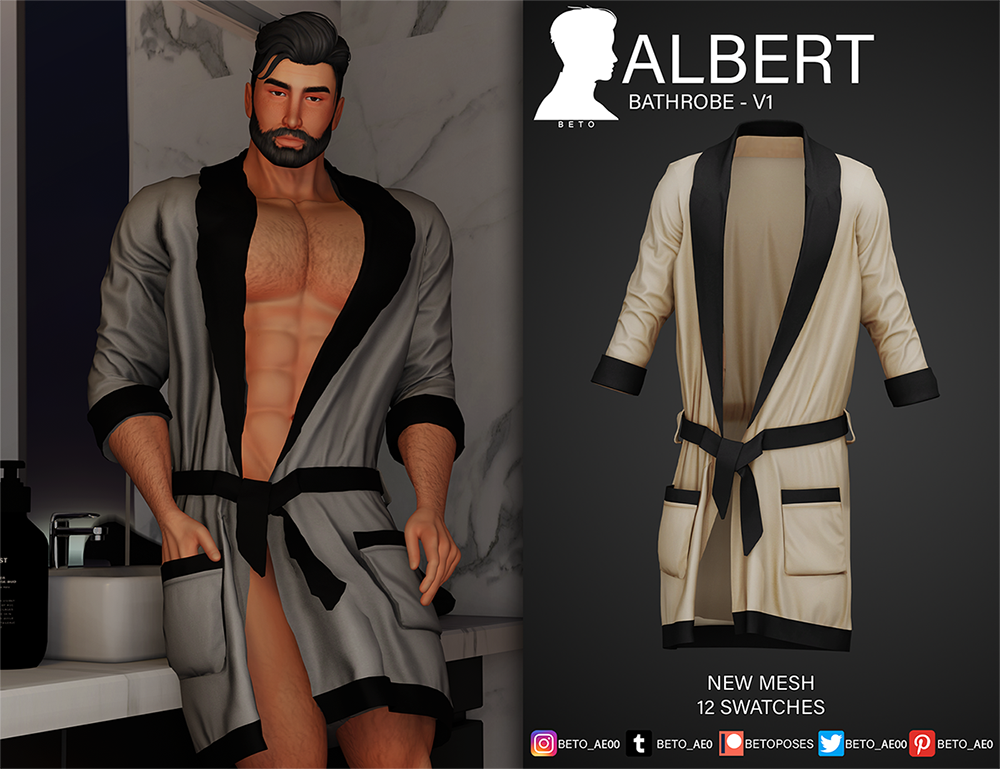 Albert - Bathrobe V1