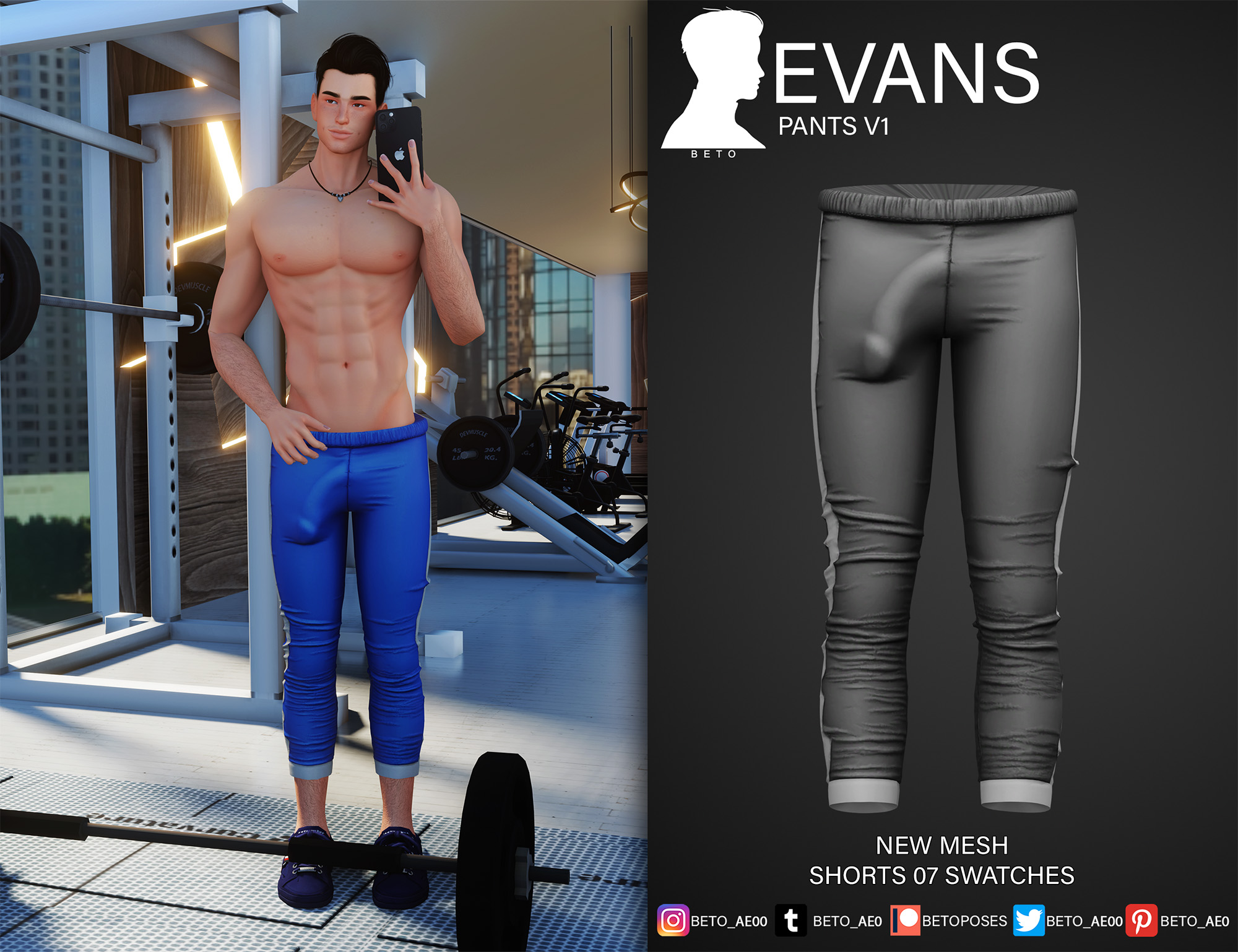 Evans - Pants V1