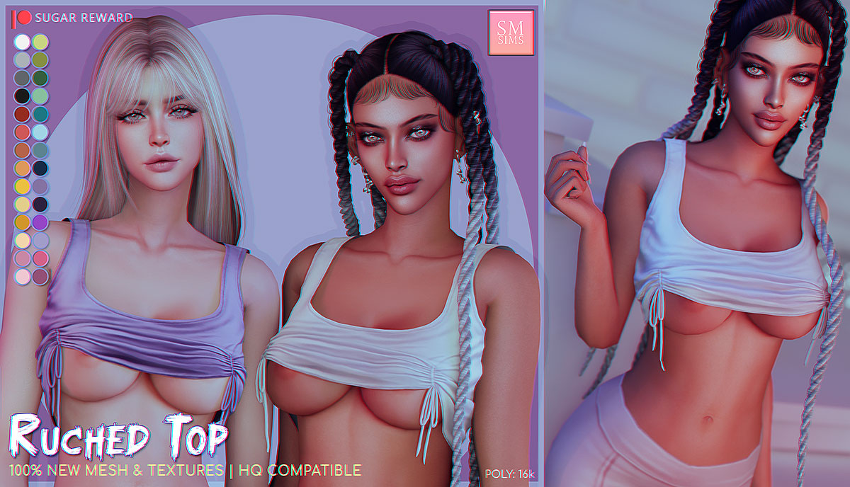 SMSims-ruchedtop