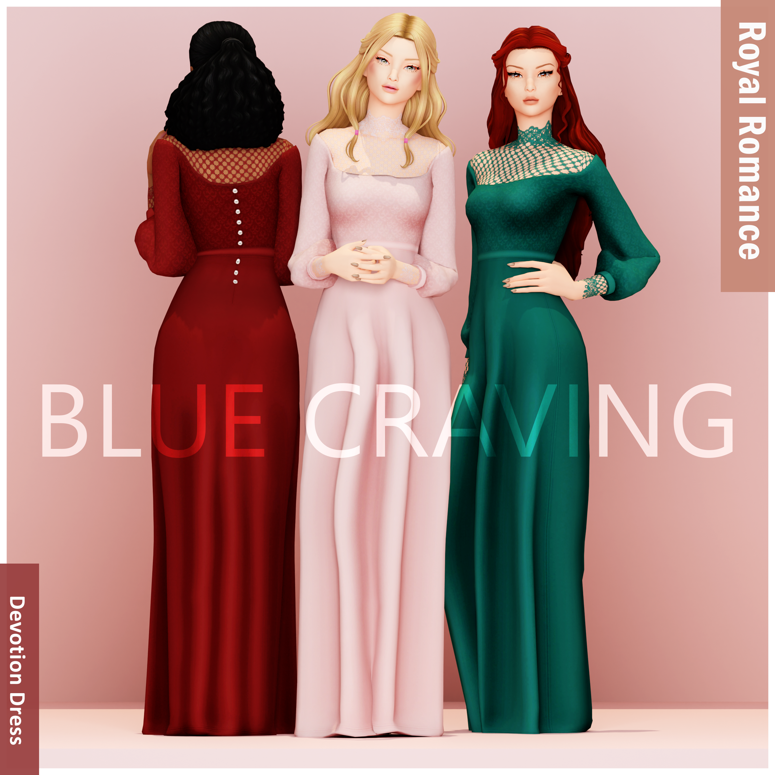Blue-Craving-Royal-Romance-Devotion-Dress