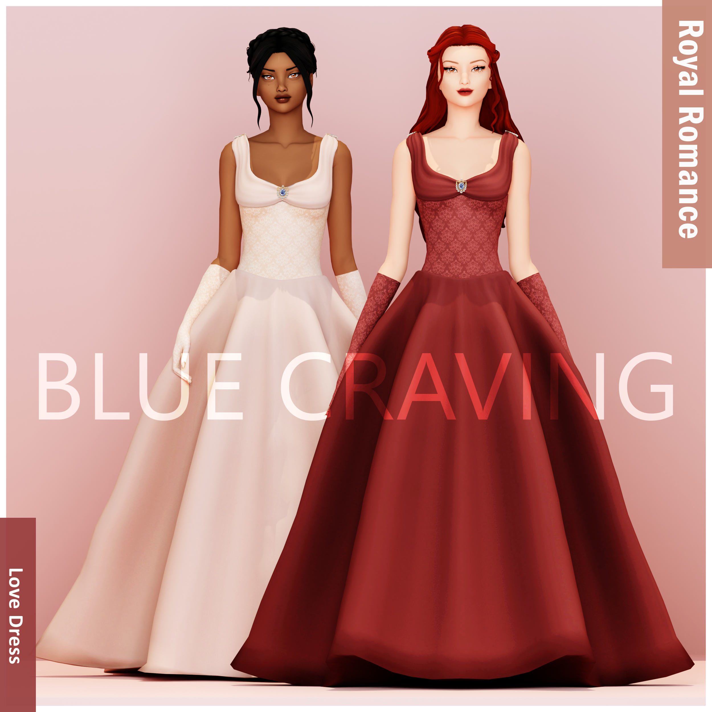 Blue-Craving-Royal-Romance-Love-Dress