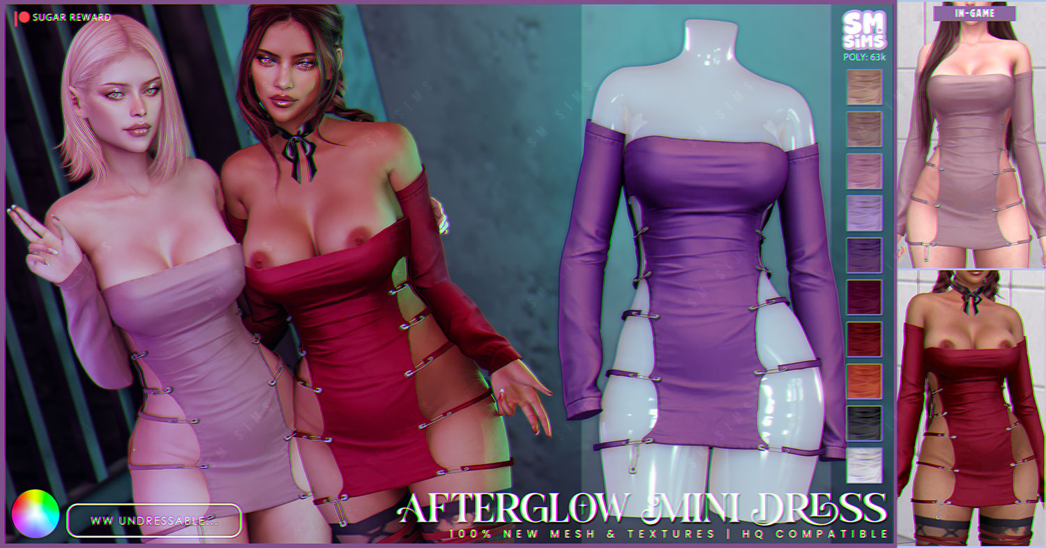 SMSims_afterglowminidress