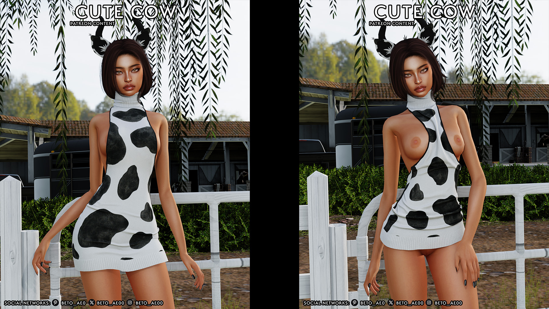 Cute Cow (Dress V1)
