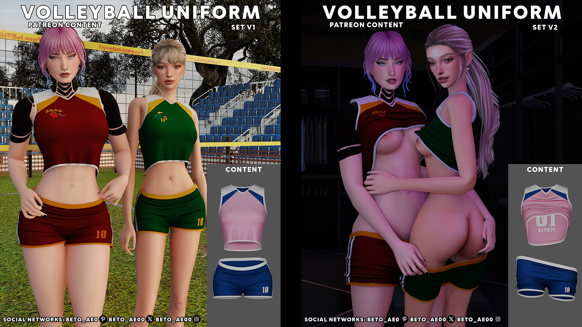 Volleyball Uniform - Set