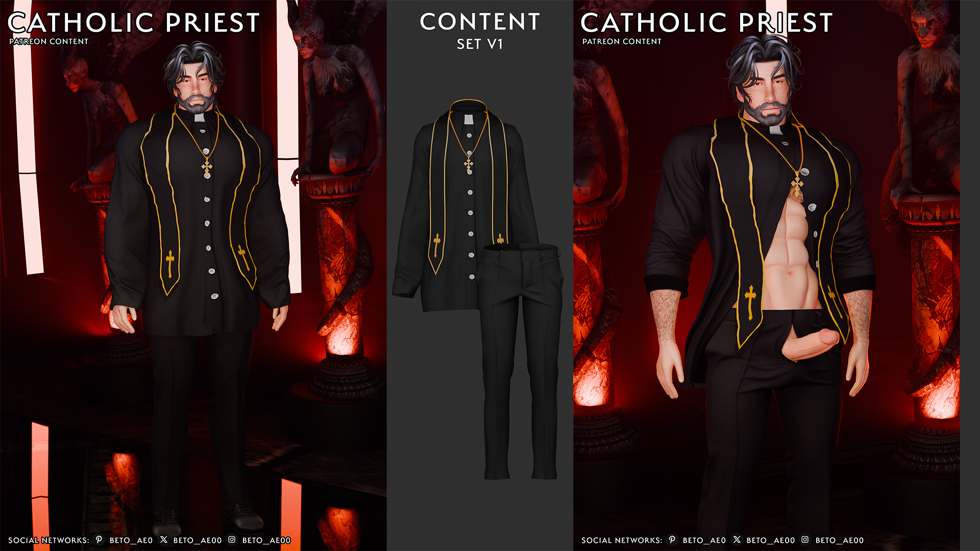 Catholic Priest - Set