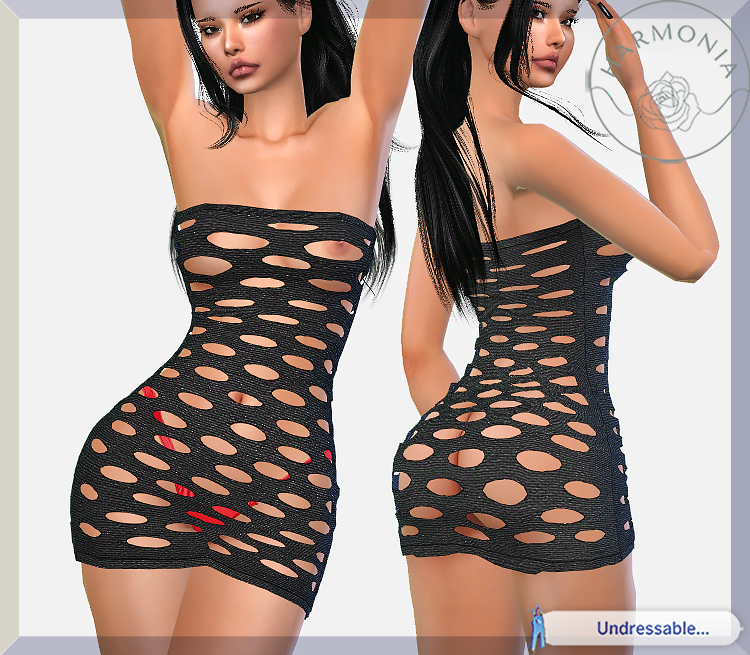 Multi Hole Dress