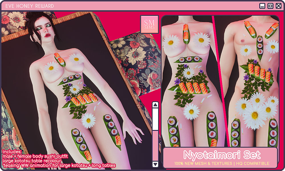 Nyotaimori Set