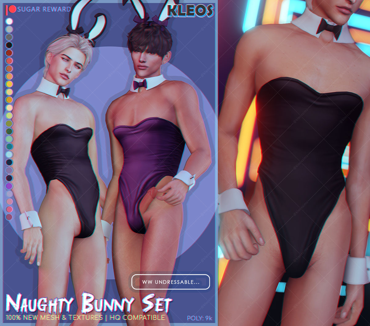 Naughty Male Bunny Set ~UNDRESSABLE~ [ UPDATED 6/1 ]