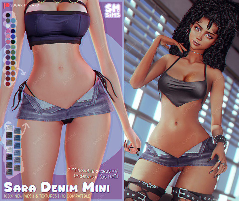 Sara Denim Mini (UPDATED 8/3)